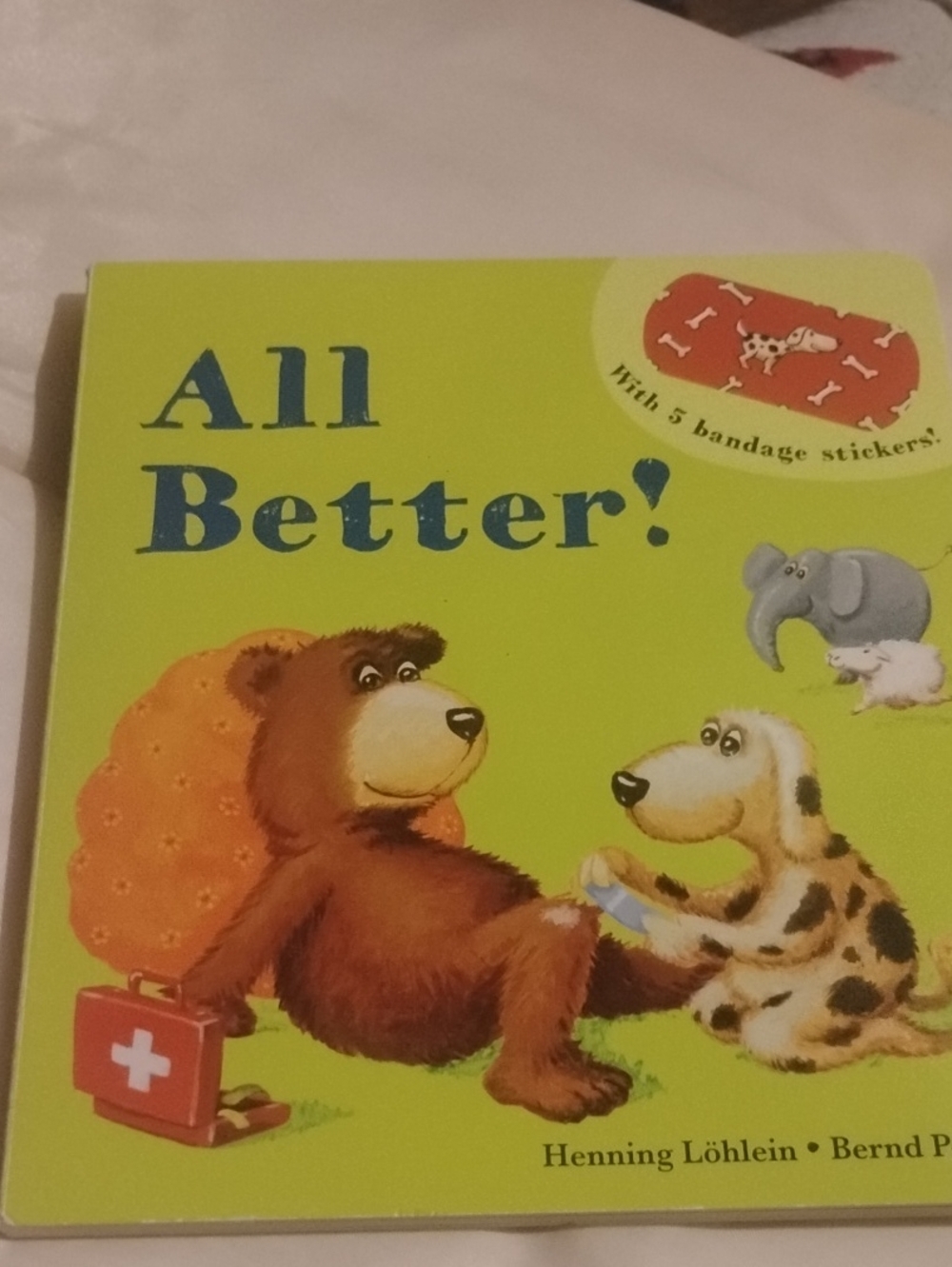 All Better! Children's Small Pets Book - Green